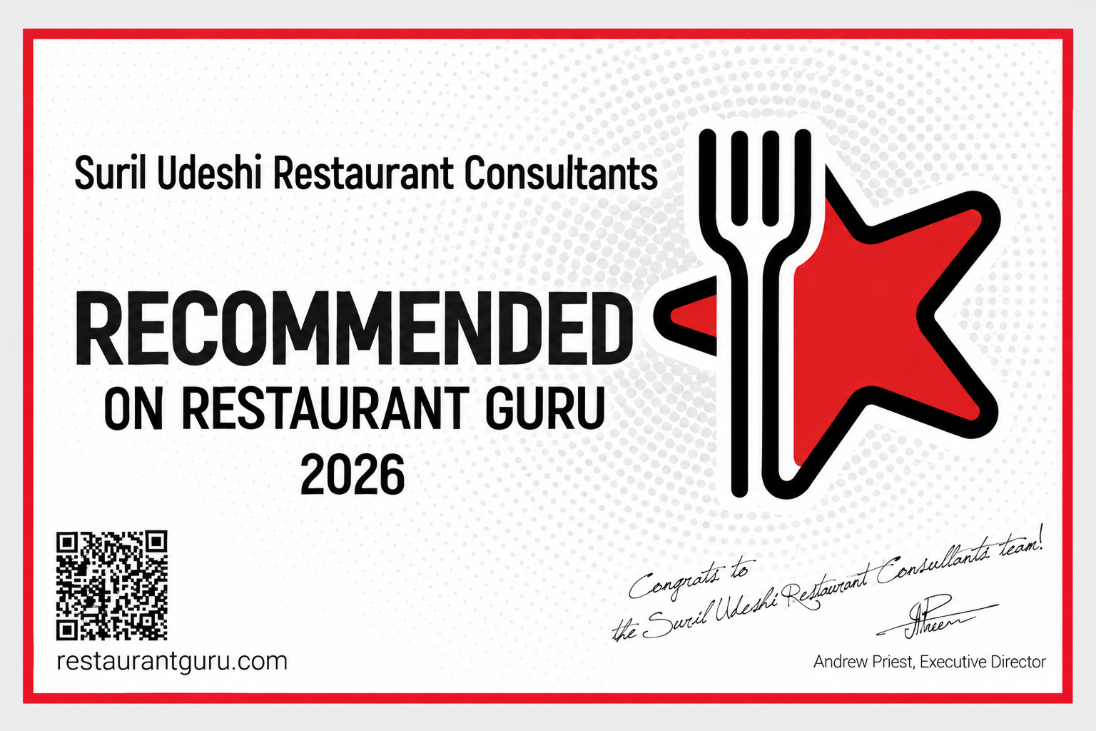 Food Connoisseurs India recognition